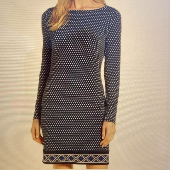 MICHAEL Michael Kors Shift Dress Womens XL office Career pull over stretch - Picture 3 of 8